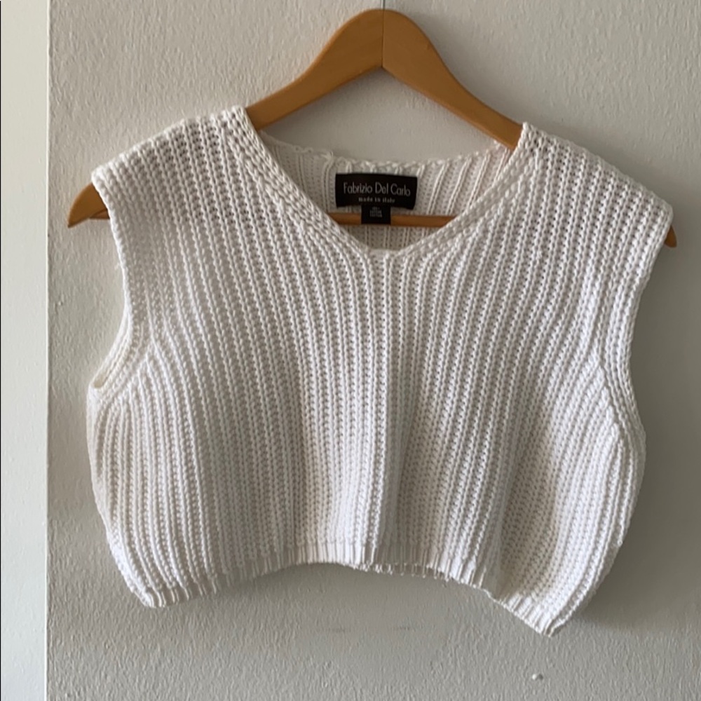 Short top by Fabrizio. Del Carlo made in Italy
